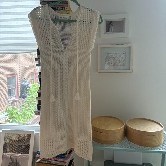 Heartloom Ivory Knit Dress - Picture 1 of 7